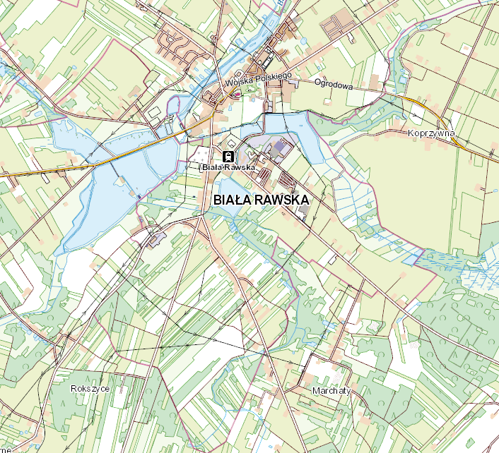 Geoportal Biała Rawska
